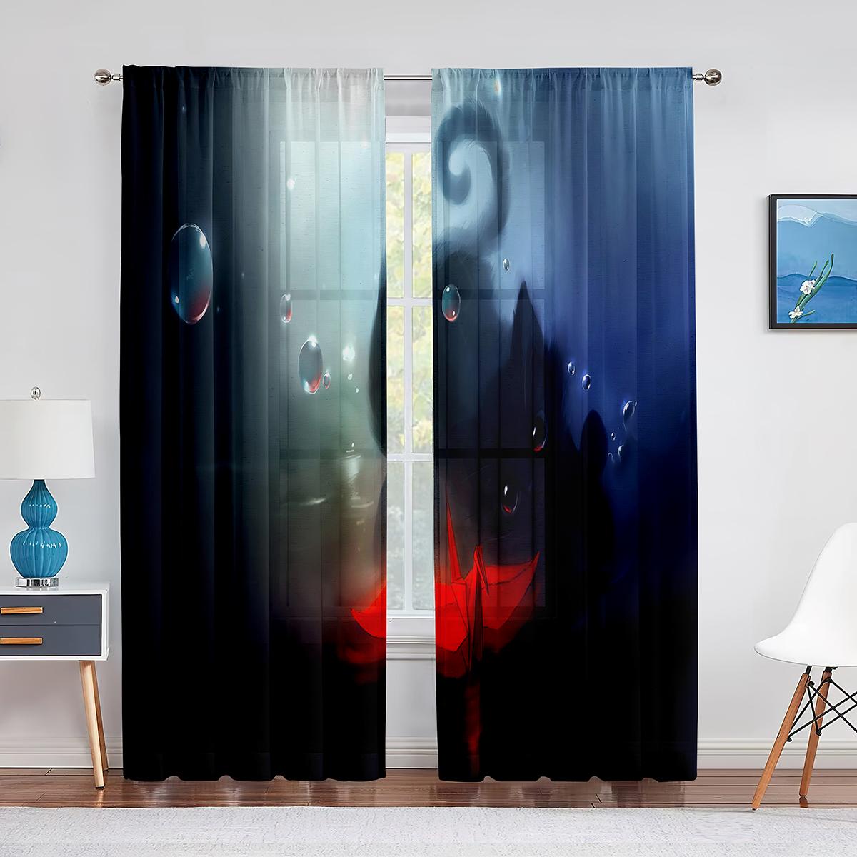 Прозрачная вуаль с милым черным котом — фото 3