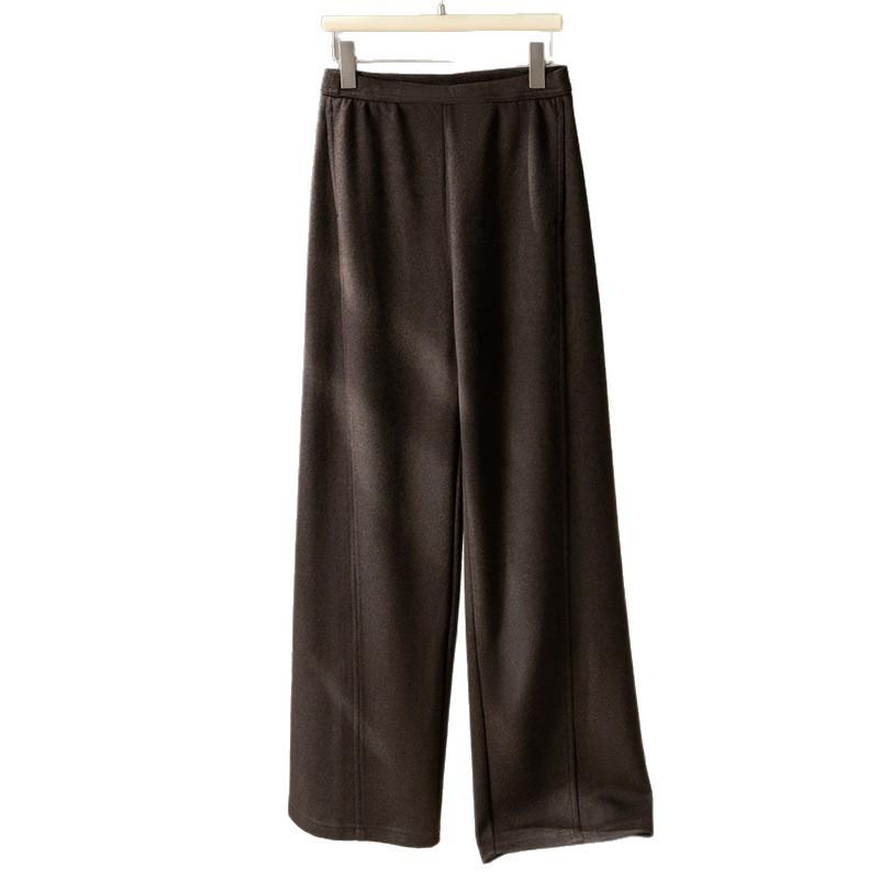 2025 Puyuan Women’s Autumn/Winter Wide-Leg Merino Wool Pants