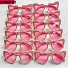 12-pack Heart-shaped Vintage Photo Glasses Lightweight, Reusable For Parties, Festivals & Photo Booths.