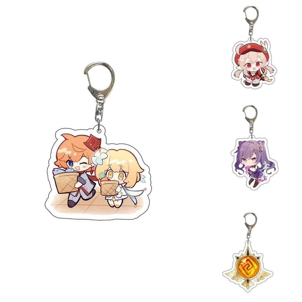 Vibrant Cartoon Keychain With Alloy Silicone Chain For Kids And Fans