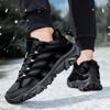 TUINANLE Women Cotton Shoes Winter Casual Plush Warm Snow Boots Female Outdoor Non-Slip Lace Up Walking Sneakers Men