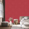 Red Dots Wallpaper, Subtle Detail for Living Room and Bedroom 50x1000