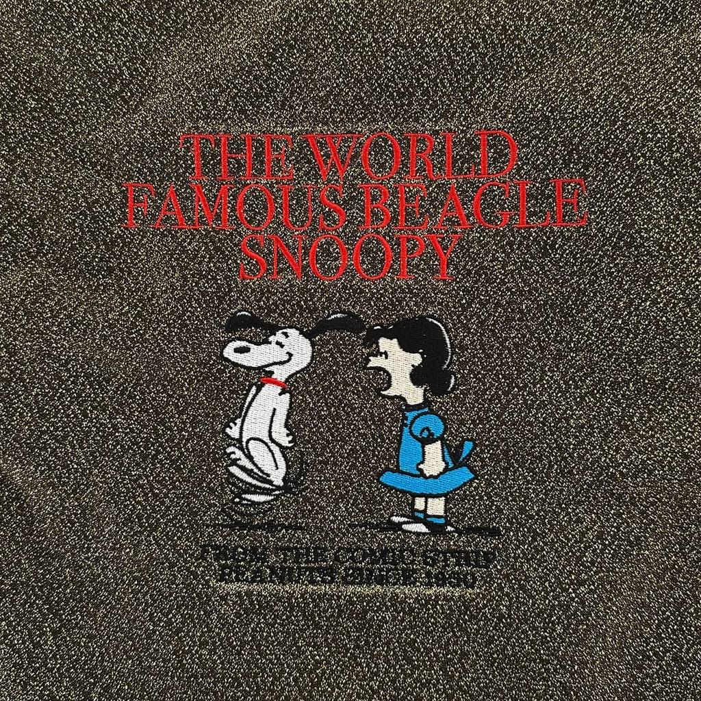 [Peanuts] Glitter Flat Tote