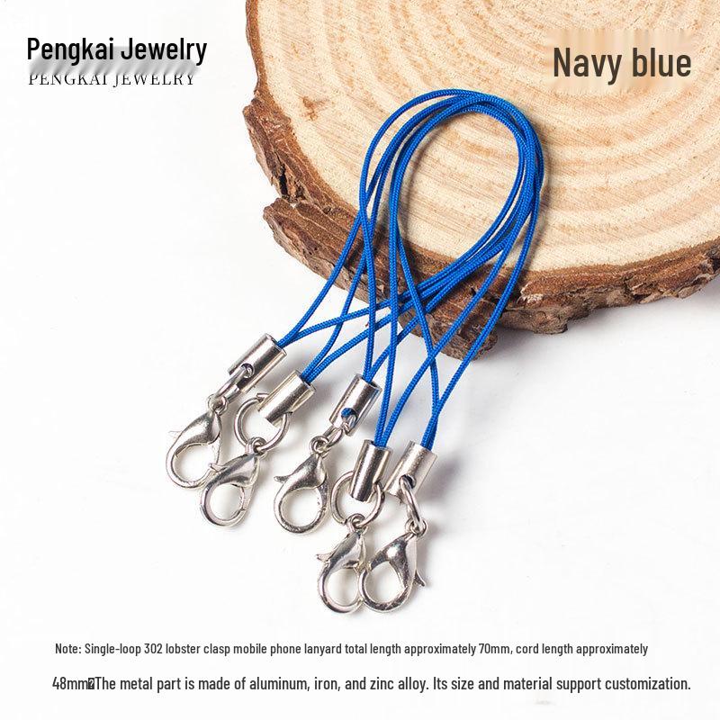 DIY Buntes Handy-Lanyard mit Karabinerverschluss – Handgefertigtes Schmuckaccessoire und Anhängerseil