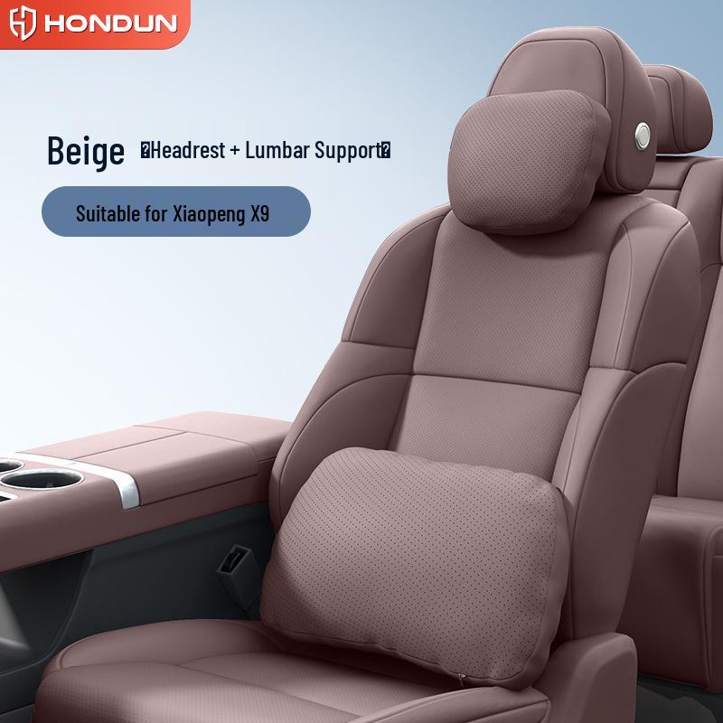 Xiaopeng X9 Headrest & Lumbar Support Set: Essential Car Interior Accessories