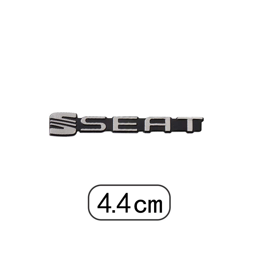 2/4Pcs Car Styling Aluminum Badge Car Audio Decorate Sticker For Seat Cupra FR Leon Ibiza Ateca E-Racer Formentor Born Alhambra HGD6S