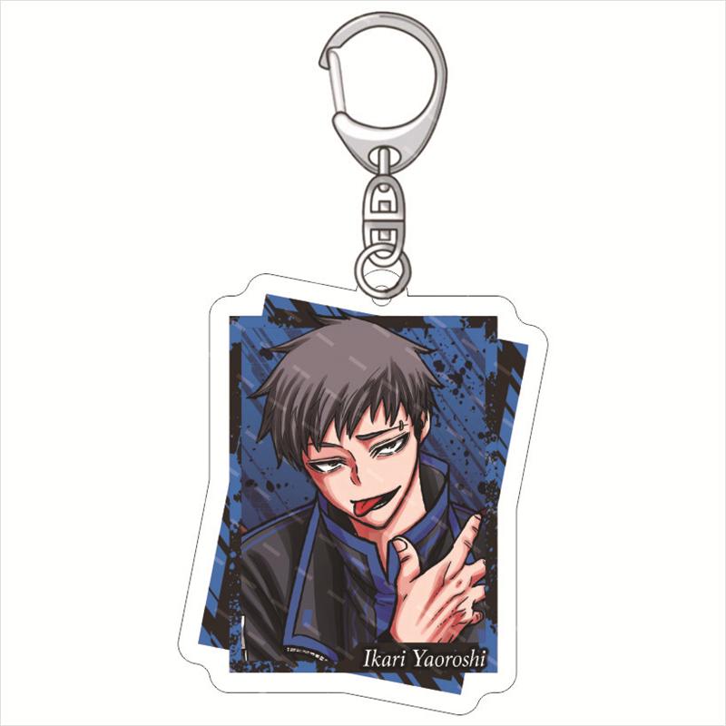 Manga Tougen Anki Acryl Schlüsselanhänger Figur Ikari Yaoroshi Shiki Ichinose Naito Mudano Cosplay Kostüm Schlüsselanhänger Rucksack Anhänger