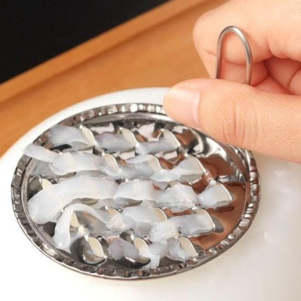 Stainless Steel Jelly Scraping Tool Manual Cold Noodle Scraper Food Scraping Tool  Kitchen Gadgets