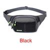 Men's Waist Bag Canvas Bag Large Capacity Water Ripple Chest Bag Sports Phone Bags Fashion Multi-functional Outdoor Waterproof Bum Bag
