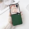 Compatible Honor Magic V Flip Lychee Pattern Case - Foldable Screen Cover