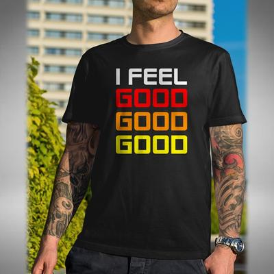 I Feel Good T-Shirt Zed Bias Inspired UK Garage House Drum N Bass Bassline