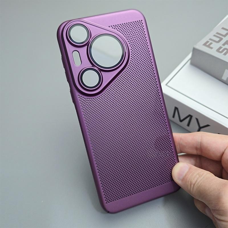 Huawei Pura 80 70 Ultra P80 P70 P60 P50 Pro P60Art P50E P40 Glass Lens Protection Cover Cooling Heat Dissipation Phone Case