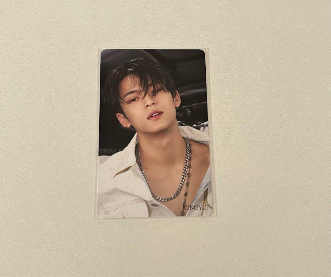 

[USED] Seventeen Mingyu trading card HMV bonus