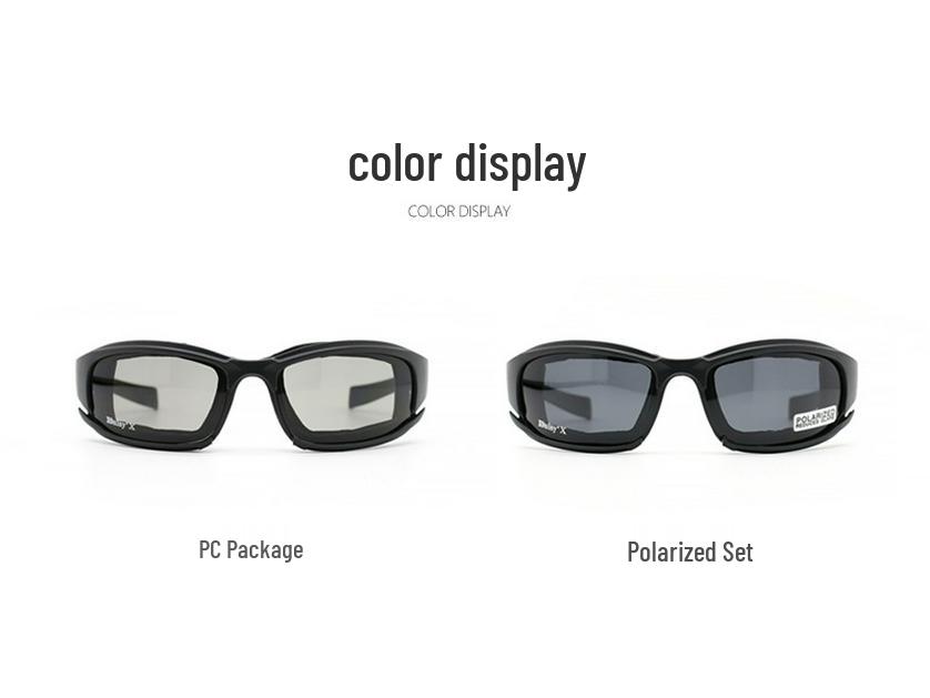 Spot Daisy X7 Tactical Windproof Goggles: Military, Shooting, Off-road, Polarized Motorcycle Glasses