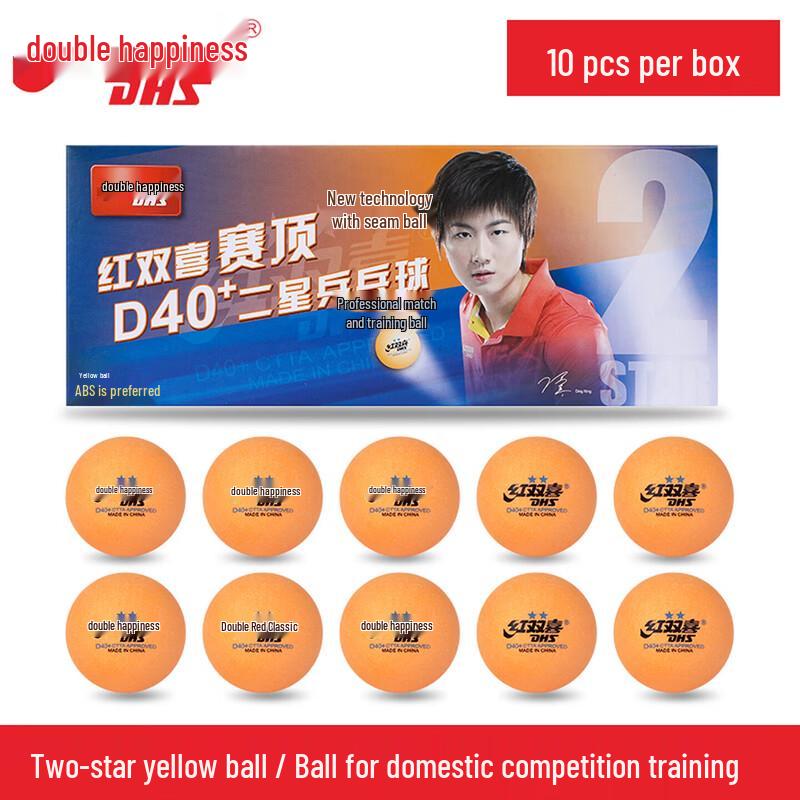 DHS 2-Star Table Tennis Balls