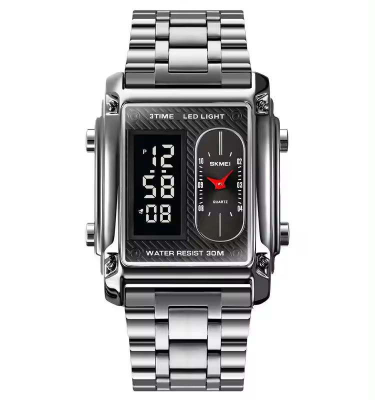 SKMEI 1868 New Arrival Original Digital Watches Fashion Design Luminous Hands Waterproof Week Display Sport Wristwatches for Men