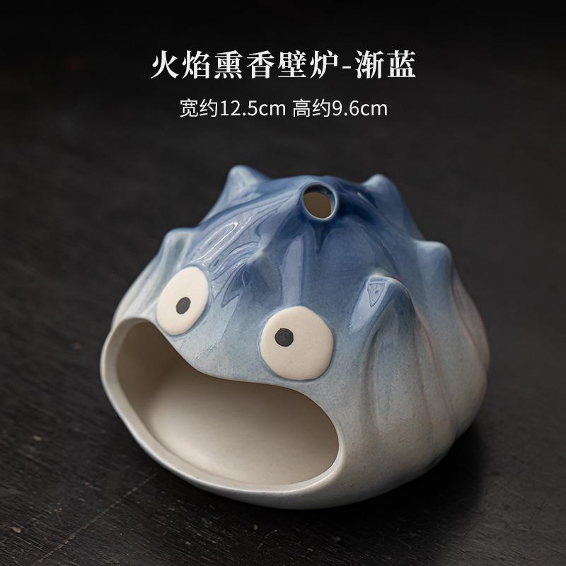 Kleiner Feuergott Kamin Räuchergefäß Nebel Rauchende Dampfer Räucherstäbchenhalter Aromatherapie Räuchergefäß Chinesisches Teeset Dekoration