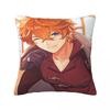 Pillow Cover Anime Genshin Impact Hu Tao Chrismas Game Cushion Cover Morden Pillow Case For Wedding Party Home Decor Pillowcases