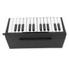 Playable Piano Calendar with 27 Cards 25 Keys Adjustment Volume 1000mAh Rechargeable Hand Crank