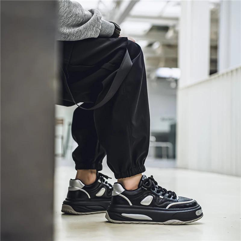 Fashion Platform Sports Shoes Men's Sneakers Loafers Ventilate Sports and Leisure Soft and Comfortable Wear-resistant Shoes for Men