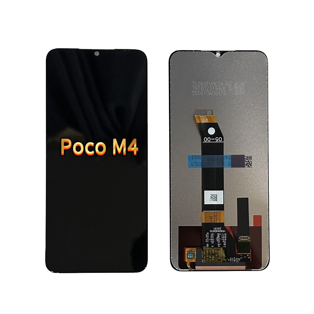 

Полный комплект ЖК-экрана и дигитайзера для Poco M4;черный; + Инструменты
