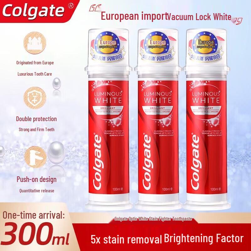 Colgate Whitening & Stain Removal Pump Toothpaste