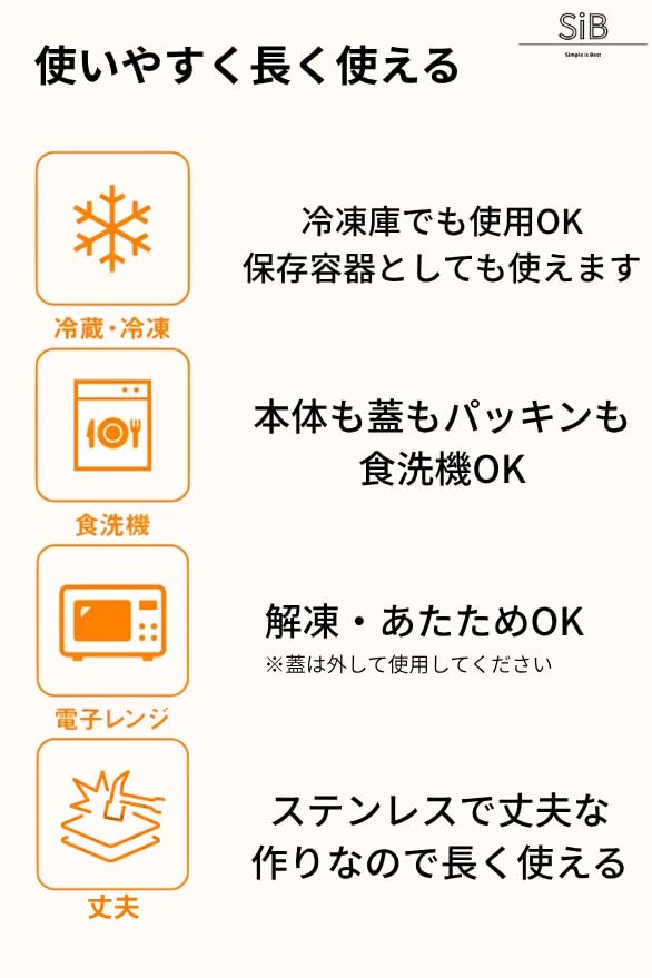 Stylish stainless steel lunch boxes for men and microwave and dishwasher easy to and set of 2 women, 600ml, safe, airtight, clean, portable, silver,