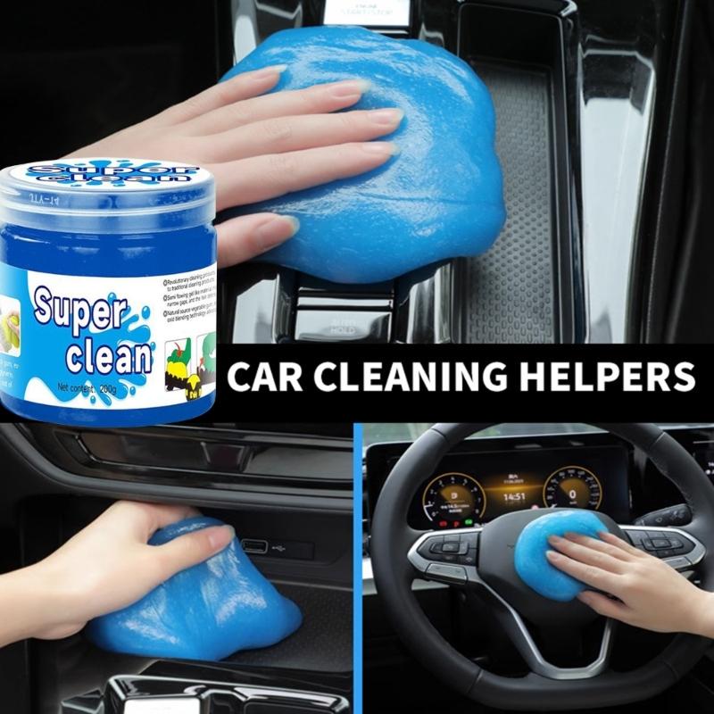 160g/200g Flexible Keyboard Cleaner Car Cleaning Gel Detailing Tool Automotive Interior Clean Gel Dust Mud