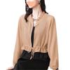 Chiffon Sun Protection Cardigan: Lightweight Summer Shawl for Camisole Dresses, Loose Slimming Short Jacket.