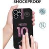 Nikitea ZERMU for iPhone 15 Pro Max Case, Lione%l Mess%i Super Soccer Star Miam%i #10 Fashion Full Protection Soft Silicone TPU Shock Absorption