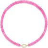 Beaded Gemstone Necklaces for Women Bohemian Colored Choker Natural Stone Bead Summer Beach Handmade Jewelry Necklace