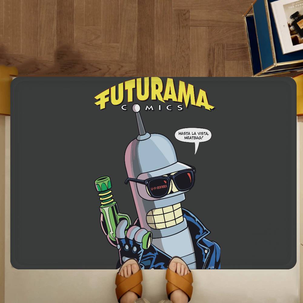 Popular American Animation F-Futurama Kitchen Mat Cheaper Anti-slip Modern Living Room Balcony Printed Modern Home Decor