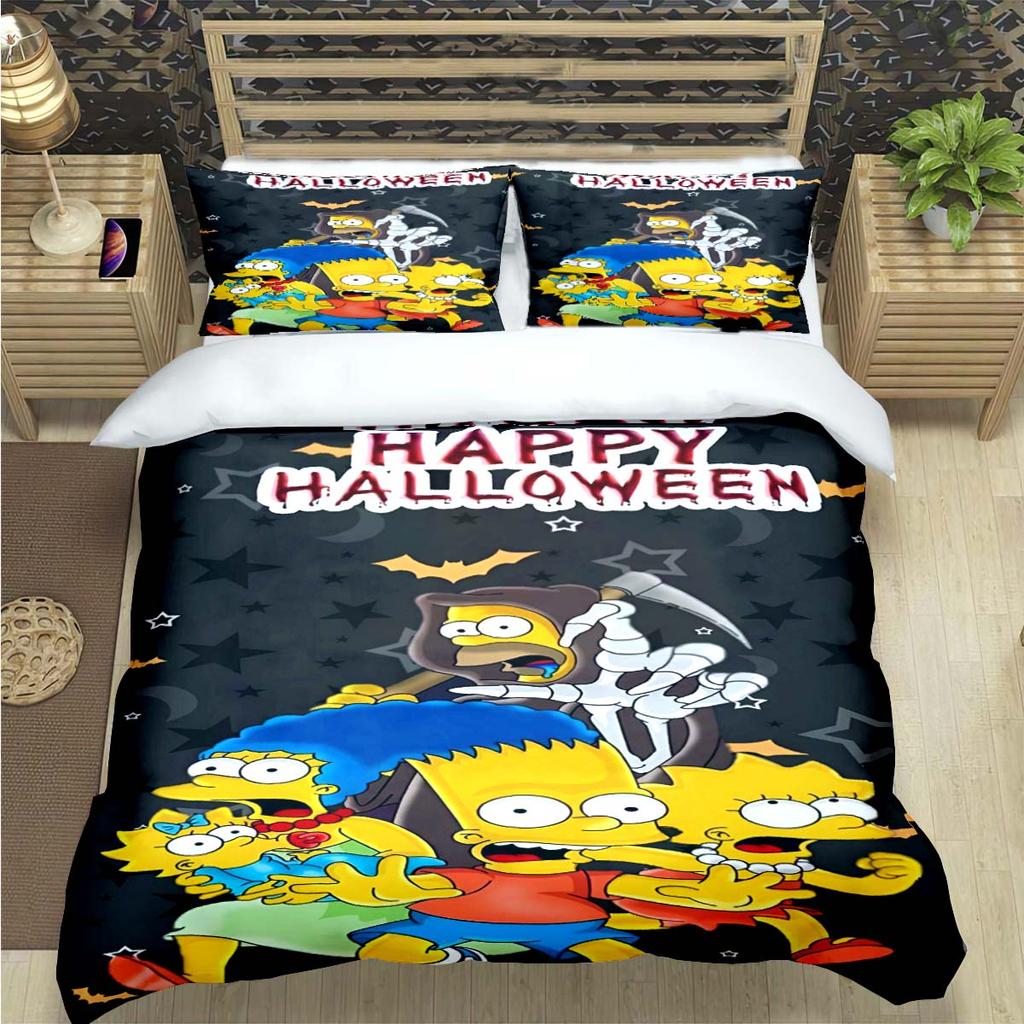 Beliebte Cartoon-TV-Rollen-Druck Bettwäsche-Sets Bettwaren-Set Bettdecken-Set Teens Mädchen Twin Einzel Kind Geschenk