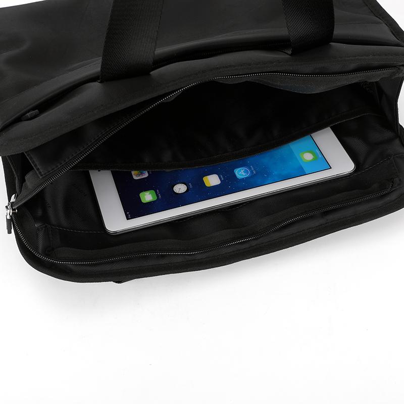 Geanta de afaceri pentru barbati Servieta de mare capacitate Geanta de umar din nailon rezistenta la uzura