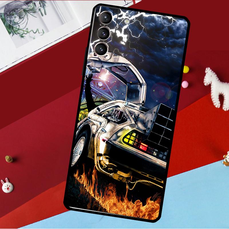 Back To The Future Case For Samsung Galaxy S23 S22 S21 Ultra S20 FE S9 S10 Note 10 Plus Note 20 Ultra Cover