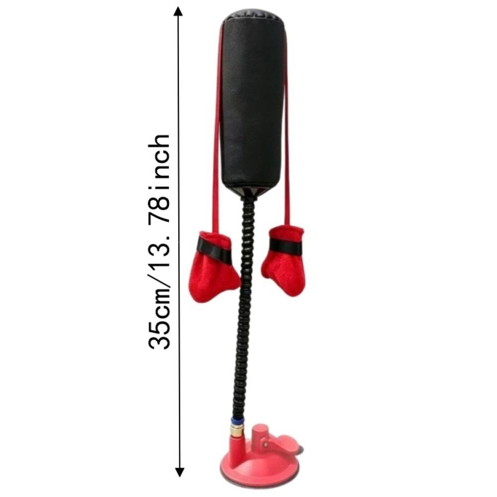 Suction Cup Base Pet Punching Bag Toy Standing Interactive Cat Toy Cat Speed Bag Toy Indoor Play