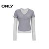 ONLY Women's V-Neck Knit Top