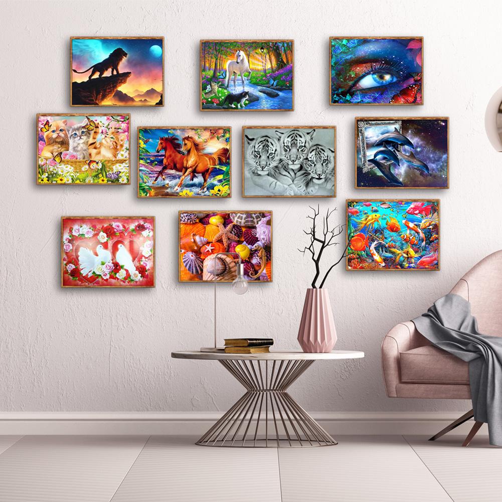 5D DIY Full Drill Diamond Painting Cross Stitch Embroidery Kit Home Decoration 5D DIY Full Drill Diamond Painting Cross Stitch Embroidery Kit Home Decoration