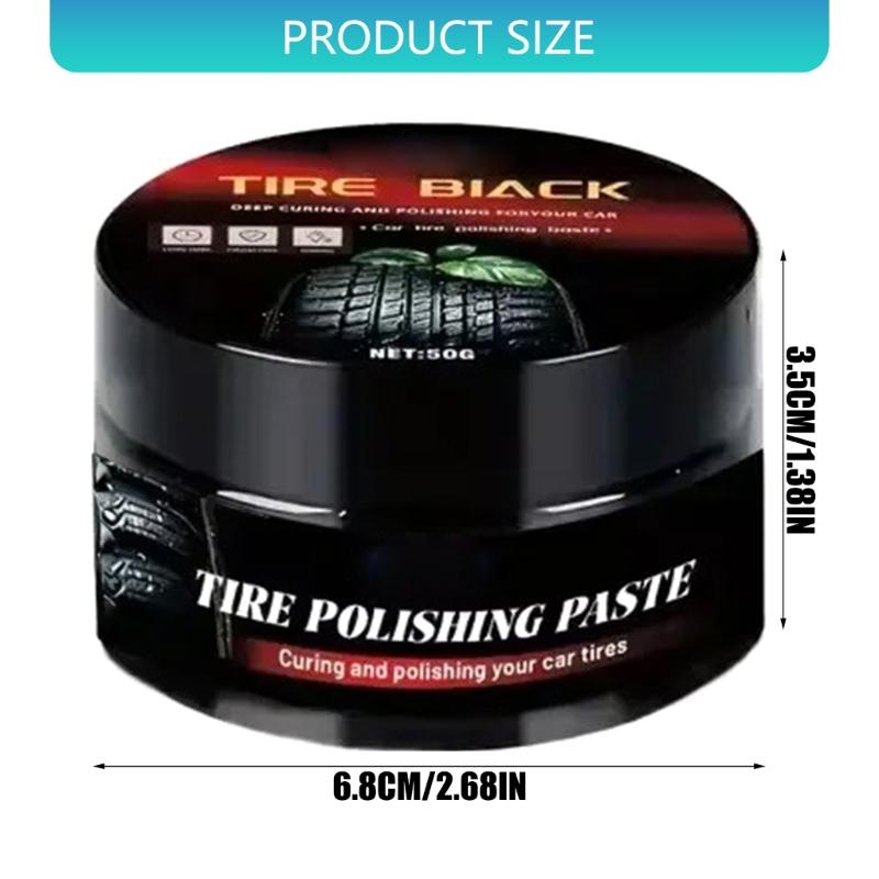 Autoreifen Glanzbeschichtung Reifen Glanz Kunststoff Gummi Felgen Aufbereiter Creme Paste Polierer Aufheller Auto Aufbereitung