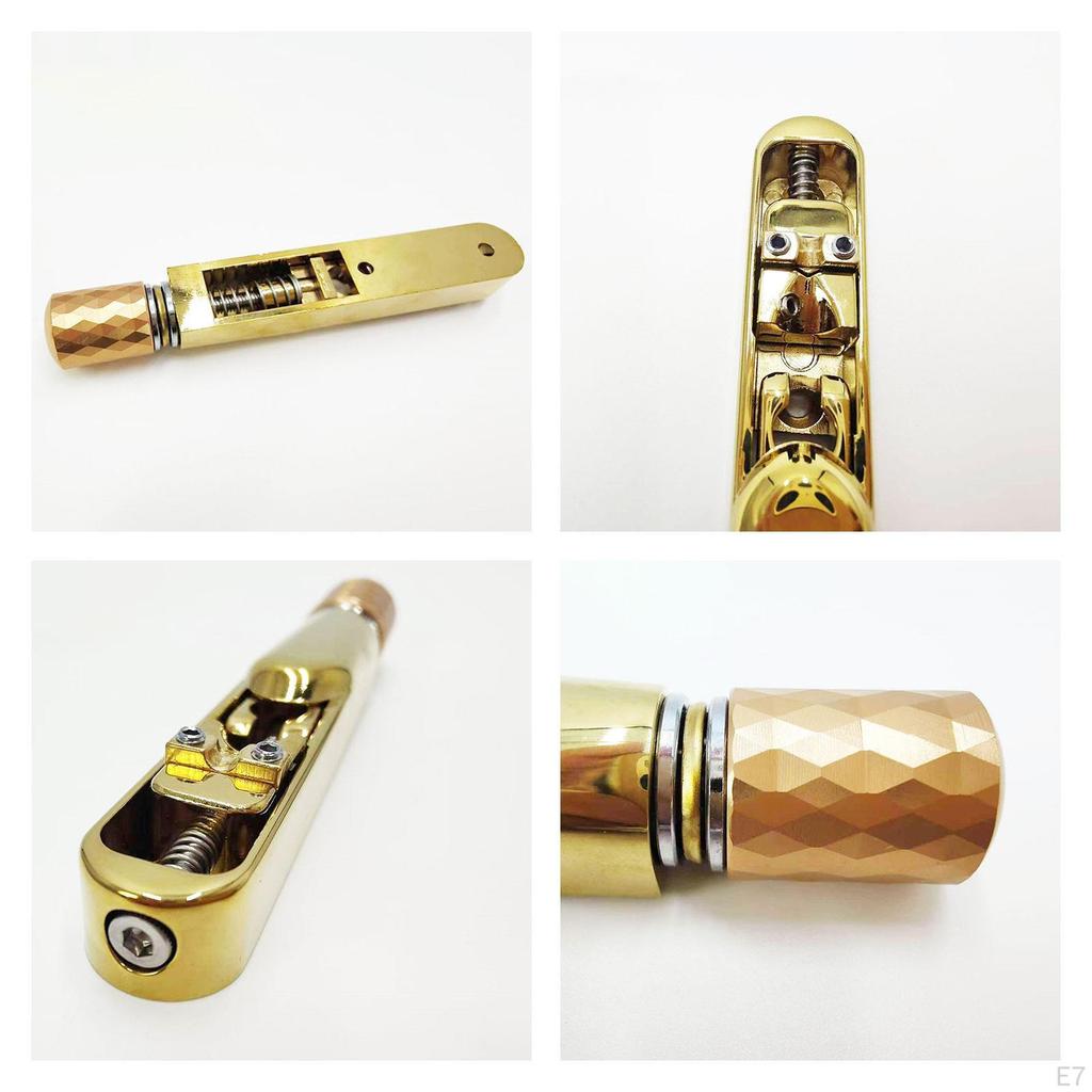 Electric Guitar Bridge & Tailpiece Set Parts Practical Single Saddle Musical