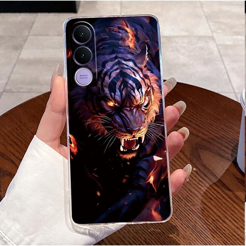 For Vivo V70 FE 5G Case V2550 Clear Luxury Cute Love Heart Rabbit Funny TPU Soft Silicone Phone Case For Vivo V70FE Back Cover