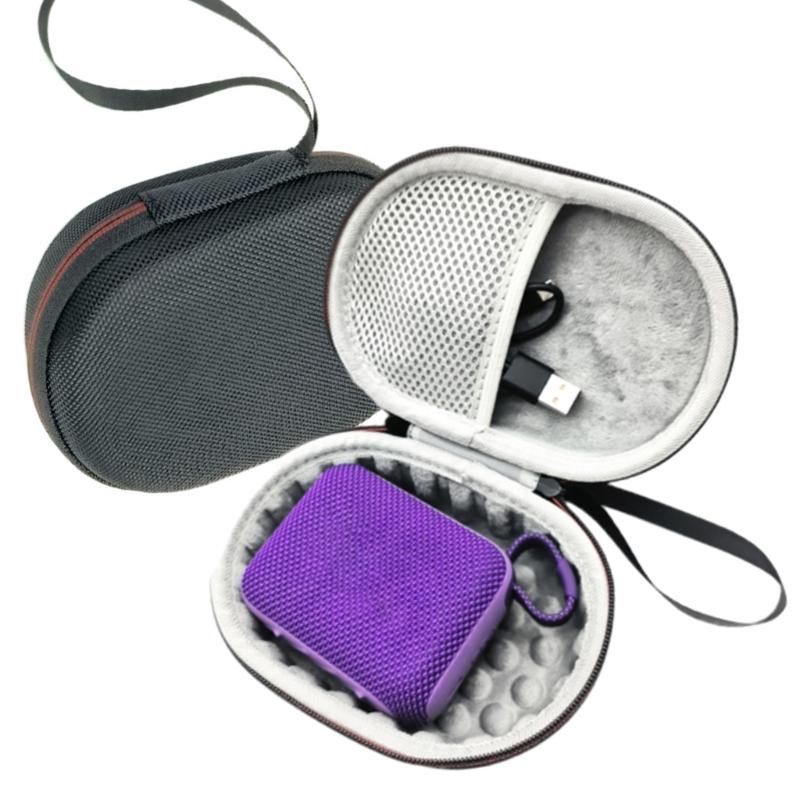 Protective Storage Bag Carrying Case Convenient and Style Bag Portable Speaker Hold Lightweight Storage Case for GO4