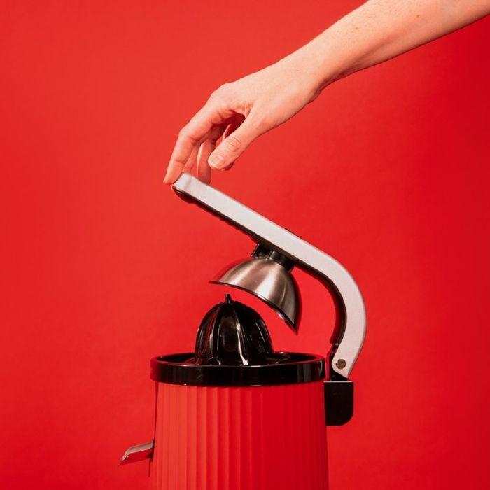 Cecotec Presse-agrumes électrique avec bras levier Xqueeze RetroJuice 600 Rouge