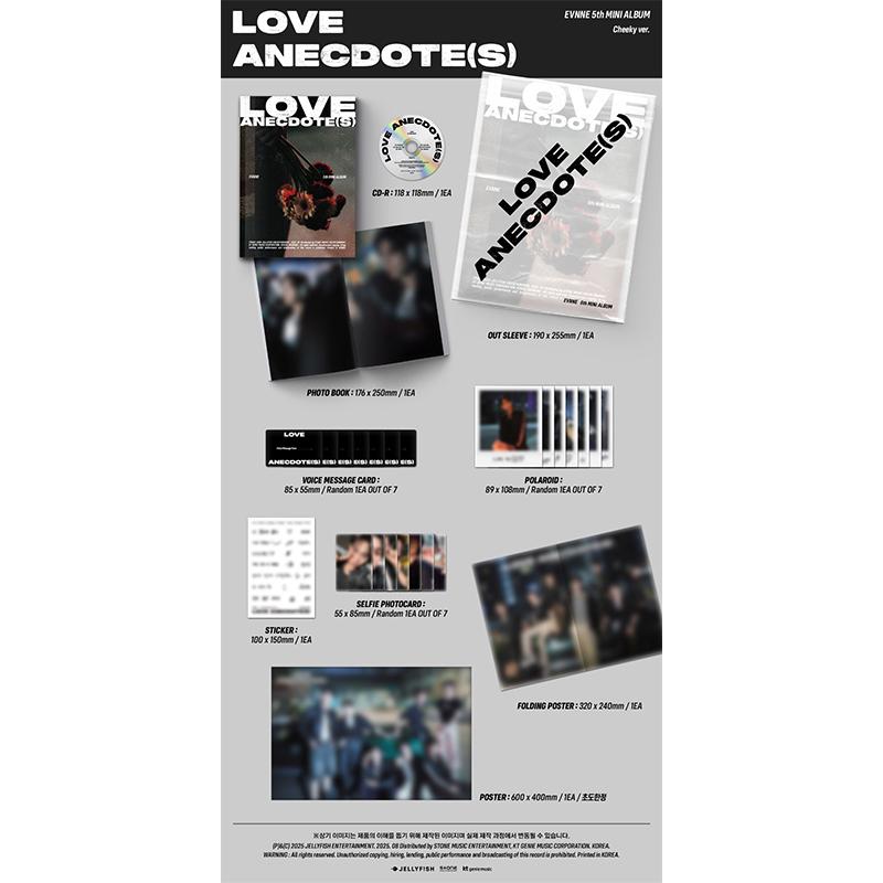 [Předobjednávka] EVNNE 5. mini album [Love Anecdote(S)]