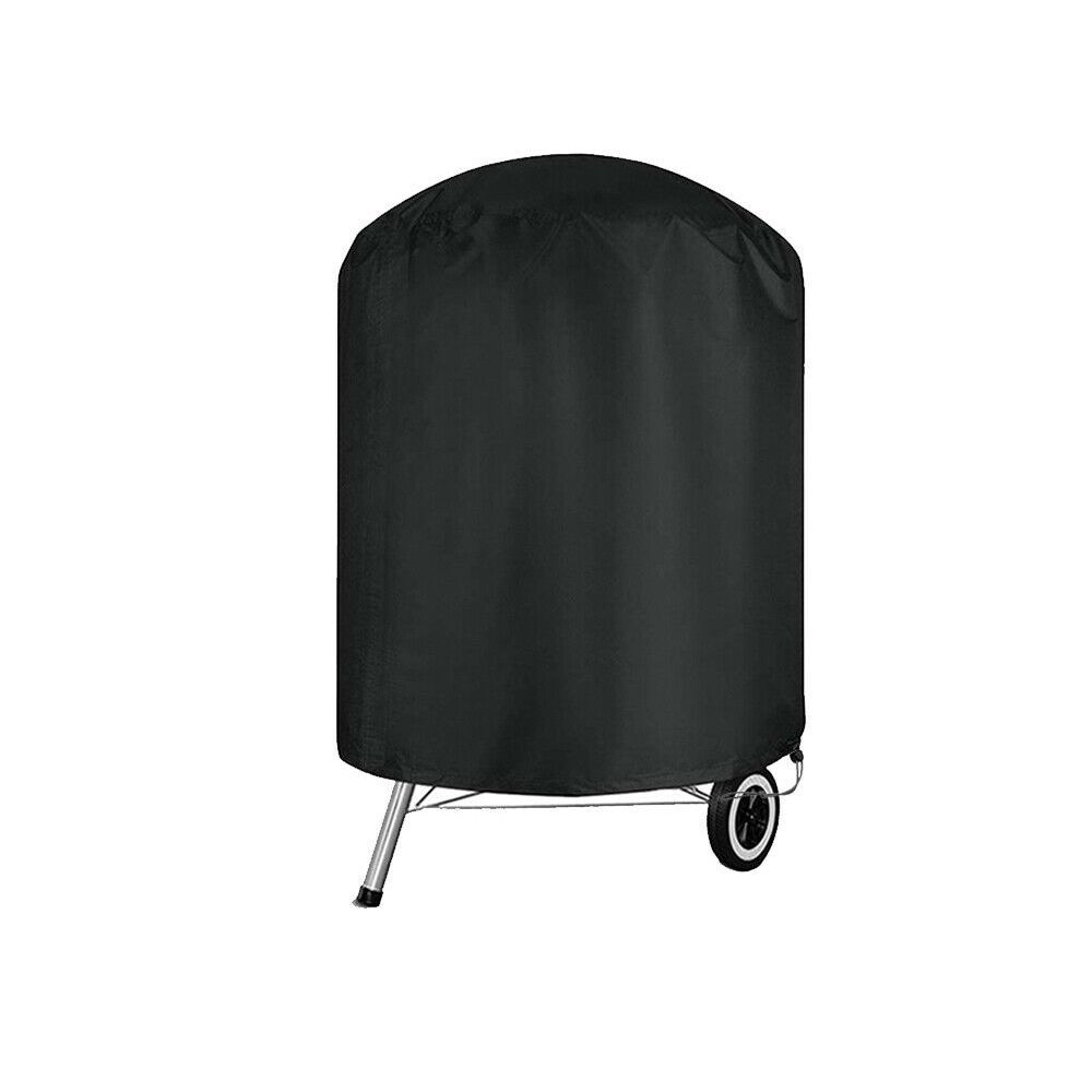 

Heavy Duty Outdoor Round BBQ Grill Cover Garden Patio Grill Cover For Weber Barbecue Protector 58x77cm