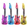 3Pcs Random 80x30cm  Cartoon Guitar Balloons Inflatable Air Globos Party Supplies Kids Toys Birthday Ballon Classic Toy