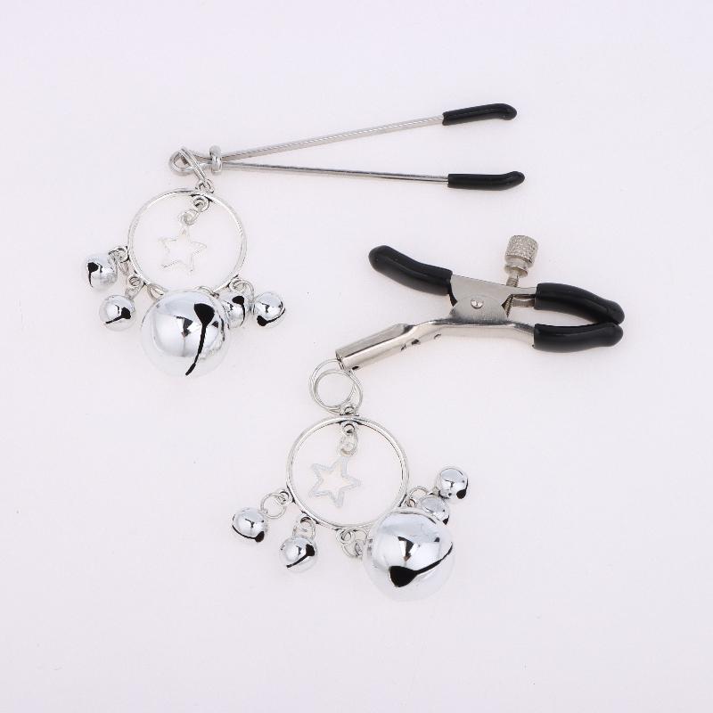 1 Pairs Breast Clip Female Clitoris Clip Couple Sex Toy Massage Stimulation Adult Nipple Training Tool