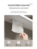 Arc Thickened Bathroom Smart Mirror Cabinet with Makeup Storage and Wall-Mounted Multi-Function Socket