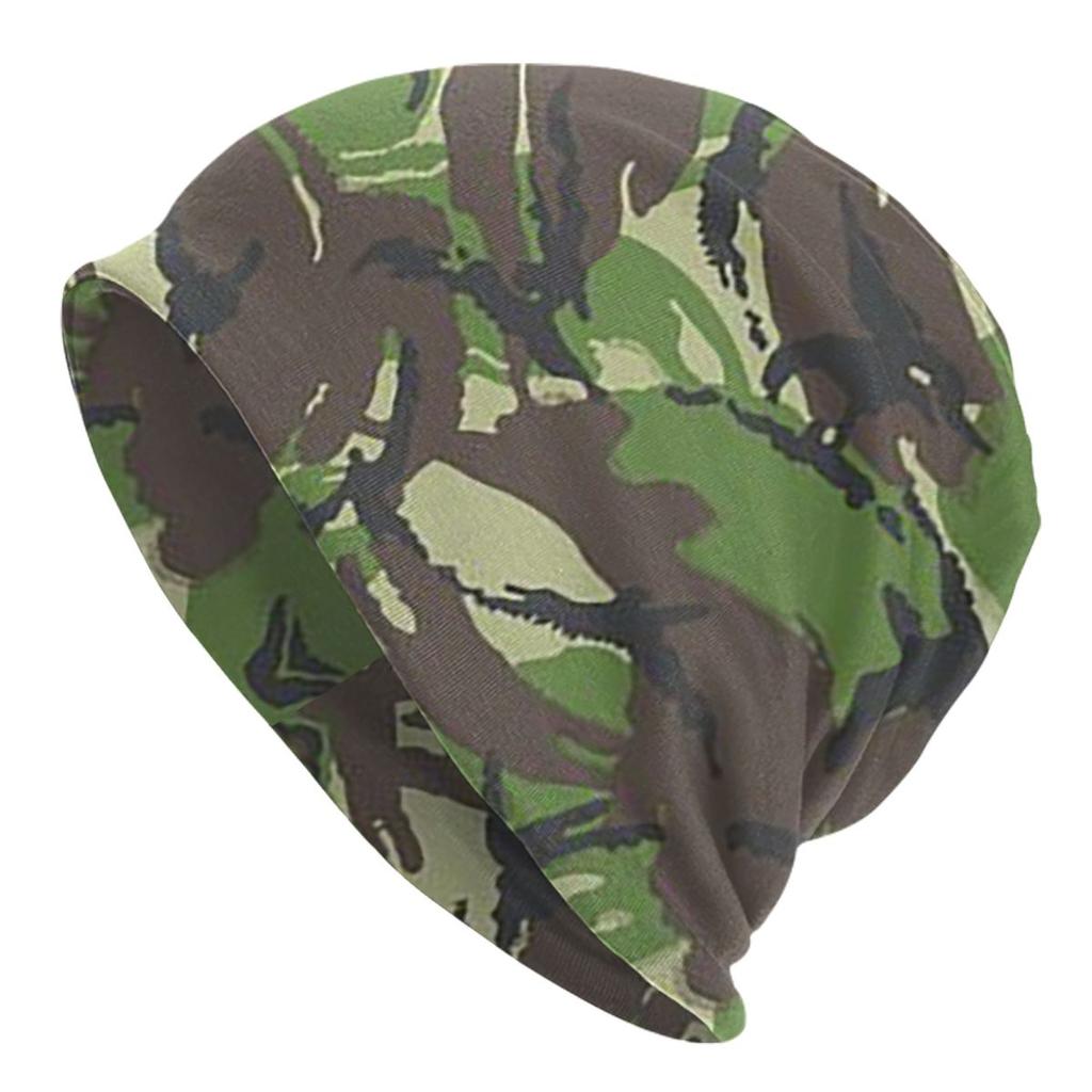 Camo Camouflage Army British DPM  Unisex Women Adult Beanies Caps Knitting Bonnet Hat Warm Hip Hop Autumn Winter  Skullies Hats
