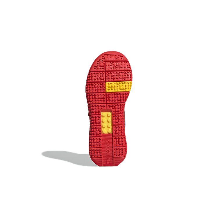 LEGO x adidas Sport J Šokově modrá zelená Dětské tenisky Cloud-White GY2612